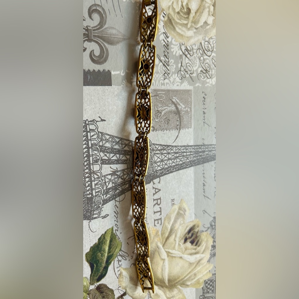 Vintage Victorian Revival Bracelet - Picture 3 of 4